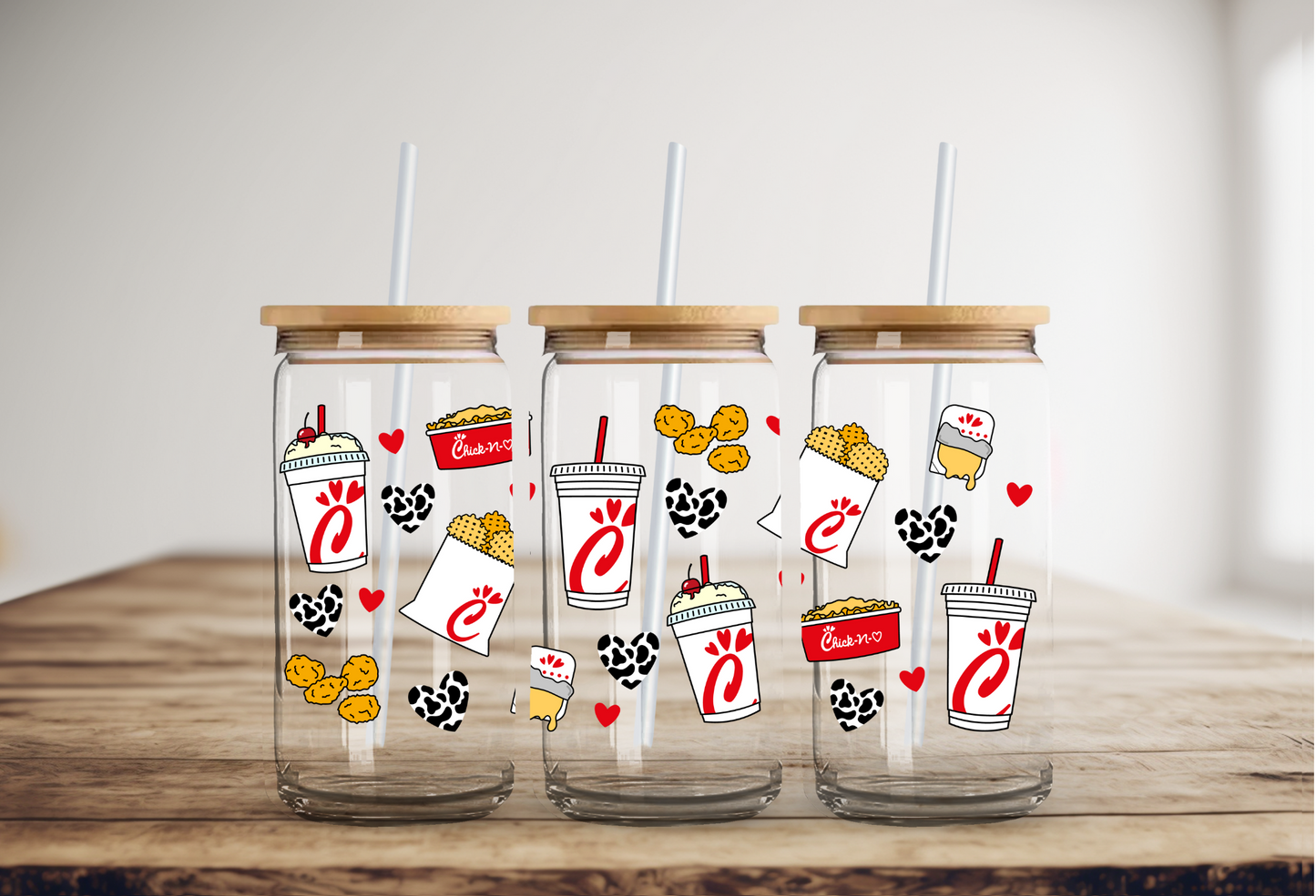 Chick-fil-a Libbey Glass