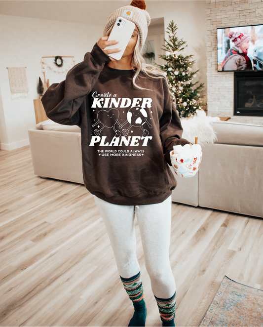 Create a Kinder Planet Sweatshirt