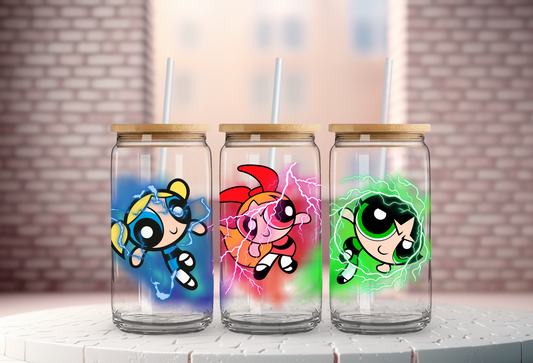 Powerpuff Libbey Glass