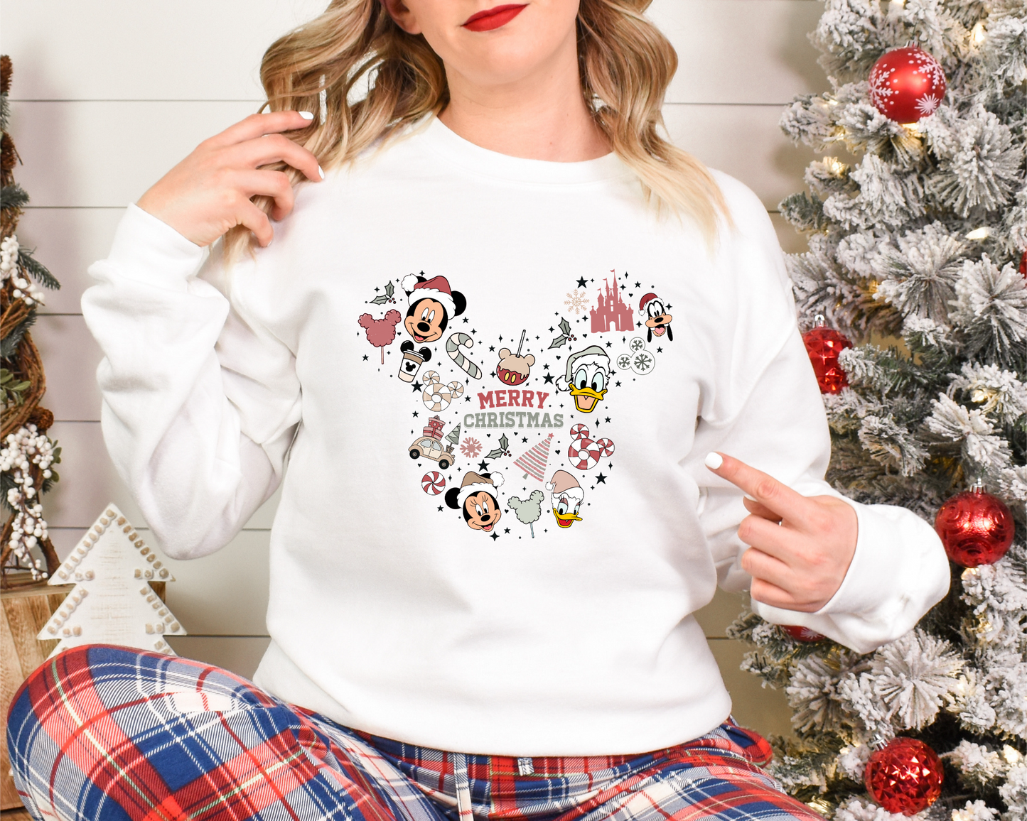 Character Christmas Sweatshirt