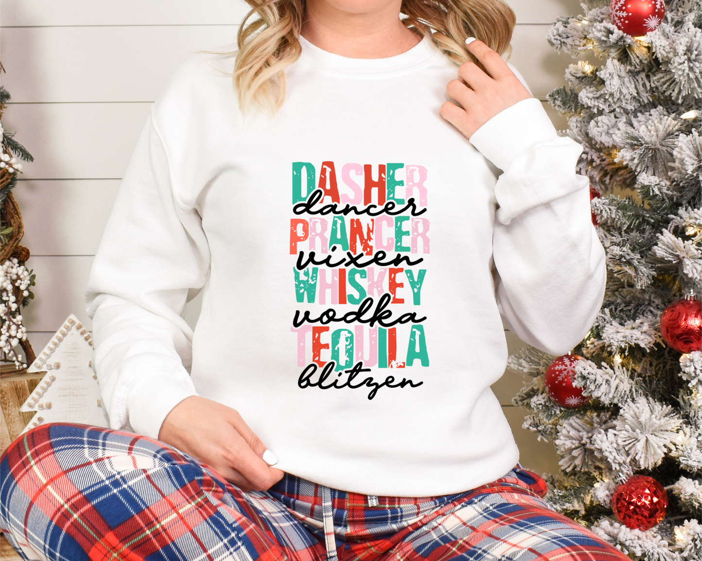 Dasher, Dancer, Prancer Sweatshirt