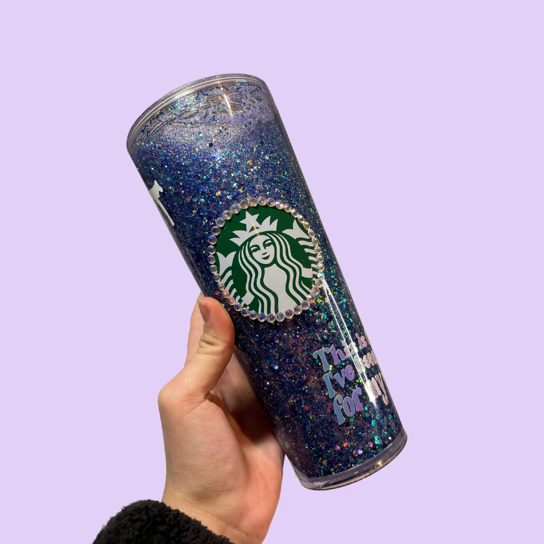 Euphoria Inspired Snowglobe Tumbler