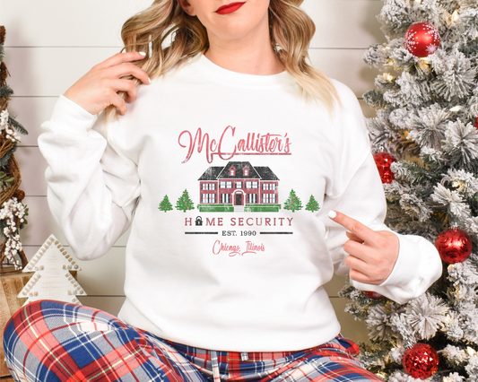 McCallister's Home Security Sweatshirt